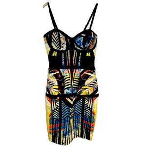 Material Girl size medium slim fitting midi dress